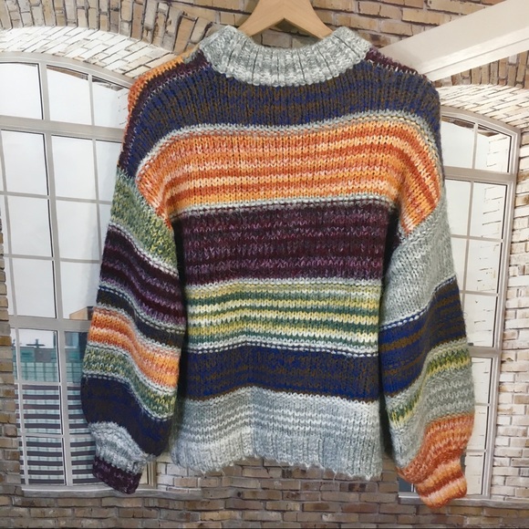Urban Outfitters | Sweaters | Urban Outfitters Blythe Striped Pullover